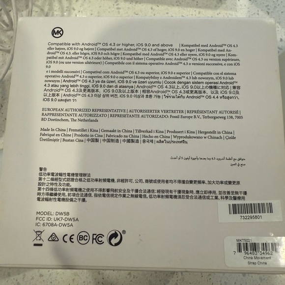 Michael Kors Gold Sofia Smartwatch DW5B 4th Generation - Picture 8 of 10